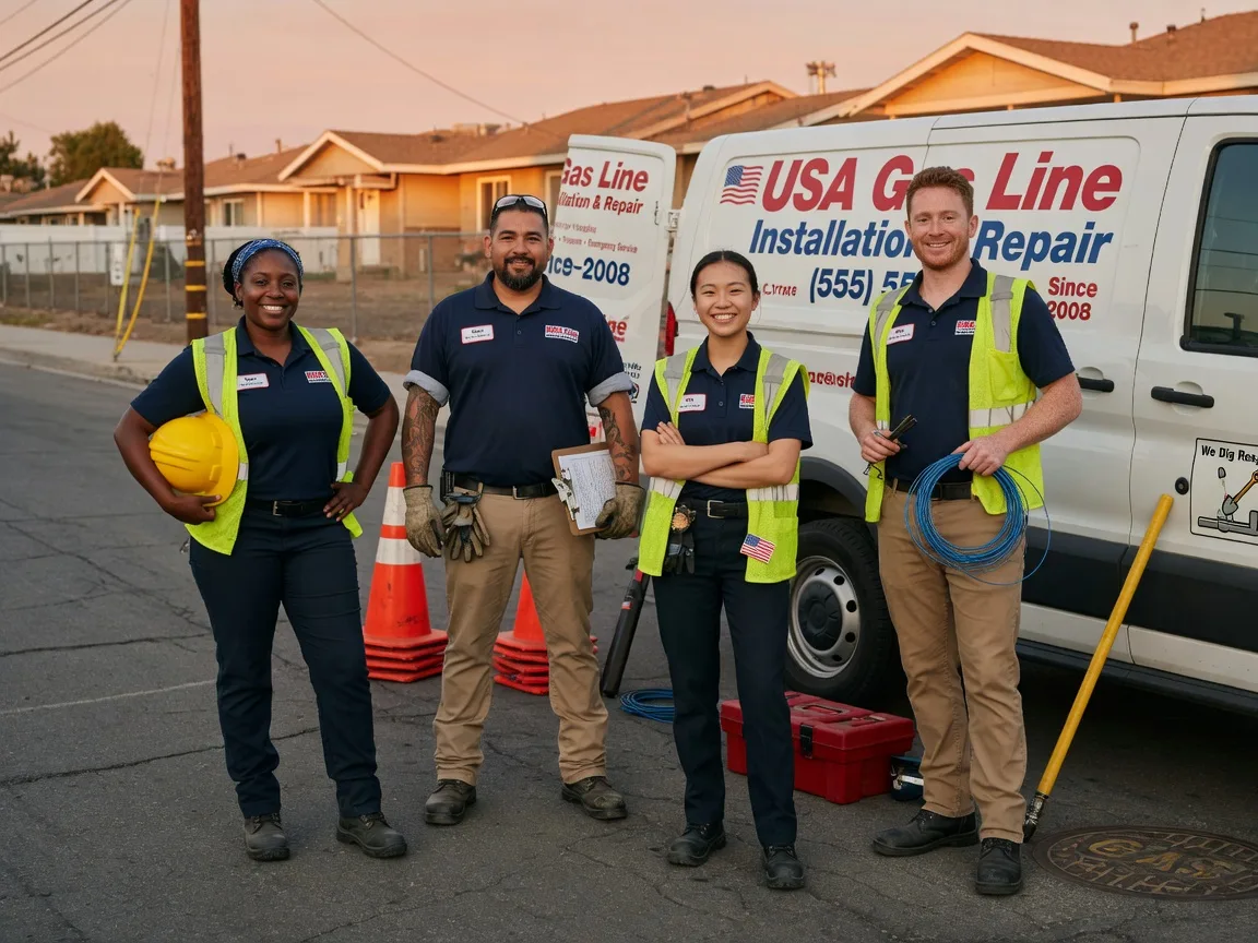 Gas Line Installation company in Red Rock, TX